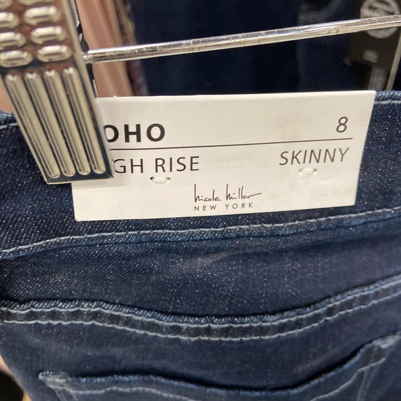 ☀️NICOLE MILLER Soho skinny jeans☀️ - Picture 3 of 4